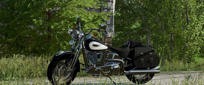 PKWs 2002 Harley Davidson Heritage Springer Landwirtschafts Simulator mod