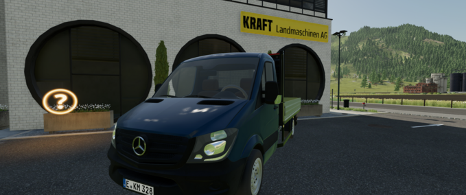 Mercedes Benz MB Sprinter SingleCab 2013 Landwirtschafts Simulator mod