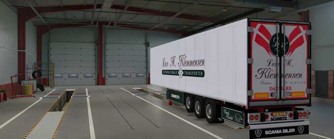 Trucks Schmitz Klemmensen  Eurotruck Simulator mod