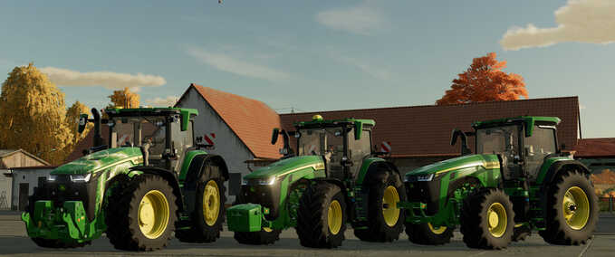 Traktoren John Deere 8R-Serie 2020 Landwirtschafts Simulator mod