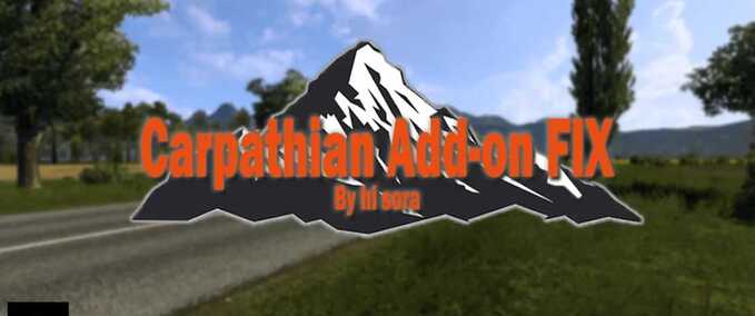 Mods Carpathian Addon FIX  Eurotruck Simulator mod