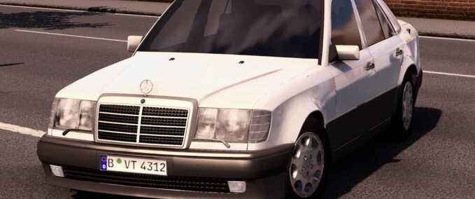 Trucks Mercedes-Benz 250D W124 (1998) Eurotruck Simulator mod