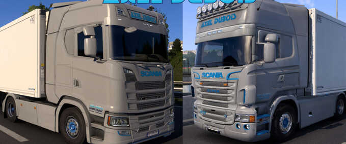 Trucks Axel Dubois Skin Pack Eurotruck Simulator mod