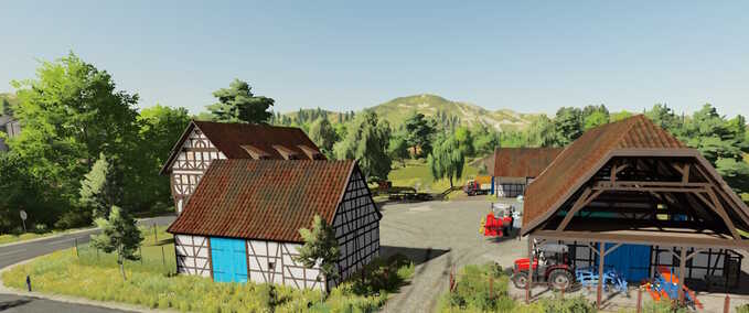 Tierställe Hessische Farm - Vogelsberger Landwirtschafts Simulator mod