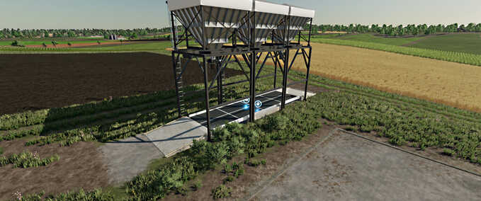 Silos Platzierbarer Stahlsilo Landwirtschafts Simulator mod