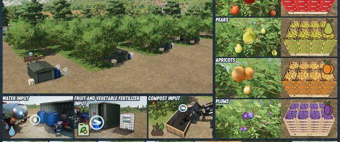 Fabriken Obstgärten Und Gewächshäuser Landwirtschafts Simulator mod