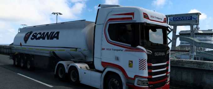 Real Company Truck Traffic  Mod Image