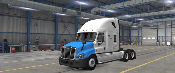 Skins Jon Ruda’s Freightshaker Cascadia Used Skin  American Truck Simulator mod