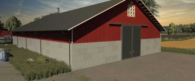 Gebäude Getreidelagerung Landwirtschafts Simulator mod