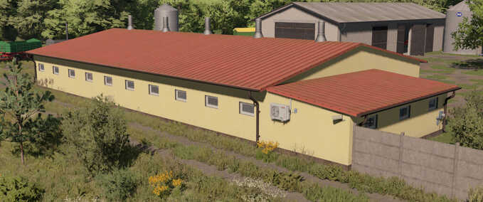 Gebäude Moderner Schweinestall Landwirtschafts Simulator mod