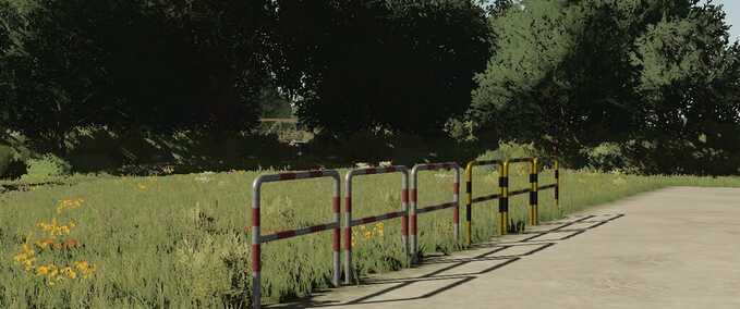 Dekoration Straßensperren-Pack Landwirtschafts Simulator mod