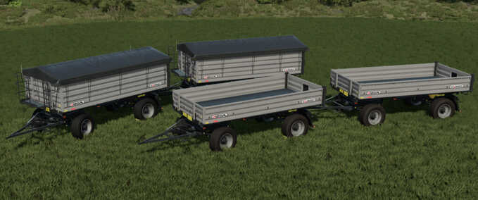 Anhänger Cargo D120 PL Landwirtschafts Simulator mod