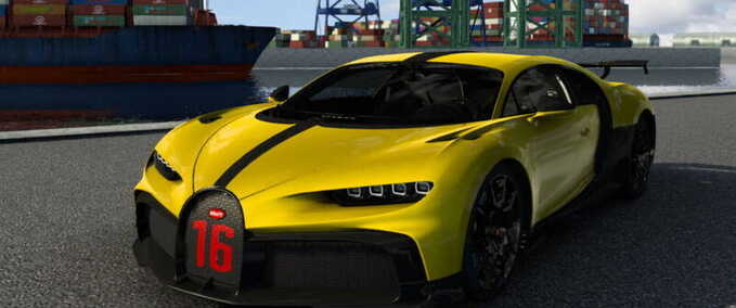 Trucks [ATS] Bugatti Chiron (2021) American Truck Simulator mod