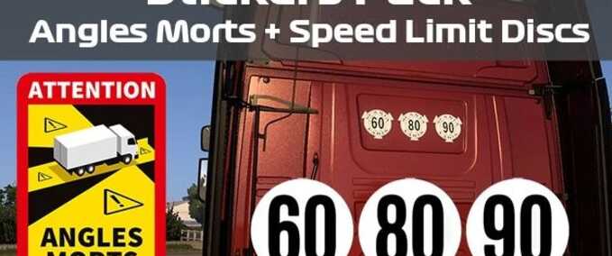 Stickers Pack – Angles Morts & Speed Limit Discs Mod Image
