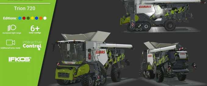 Claas Claas Erntemaschine Pack Landwirtschafts Simulator mod