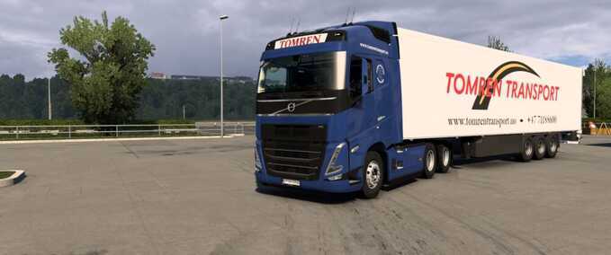 Trucks Combo Skin Tomren Transport Eurotruck Simulator mod