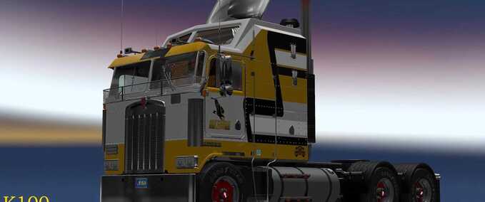 Trucks KENWORTH K100 SKINS PACK  Eurotruck Simulator mod