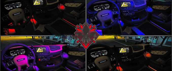 Trucks DAF XG+ Interior Bundle Eurotruck Simulator mod