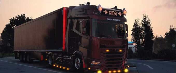 Trucks DAF XG+ MEGAMOD Eurotruck Simulator mod