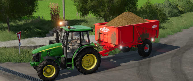 Anhänger Orenge ORM90 Landwirtschafts Simulator mod