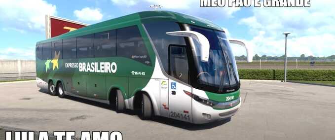 Trucks VOLVO / MERCEDES-BENZ MARCOPOLO PARADISO G7 1200  Eurotruck Simulator mod