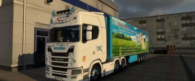 Trucks Scania S Mlekpol Combo Pack Eurotruck Simulator mod