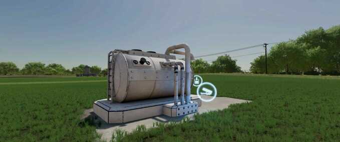 Platzierbare Objekte Abgenutzter Flüssigkeitslagertank Landwirtschafts Simulator mod