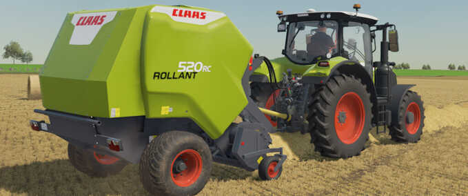 Pressen Claas Rollant 520 Landwirtschafts Simulator mod