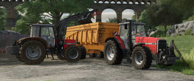Traktoren Massey Ferguson 8100 Pack Landwirtschafts Simulator mod
