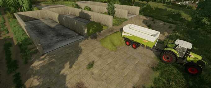 Platzierbare Objekte Bunker Silo Set Landwirtschafts Simulator mod