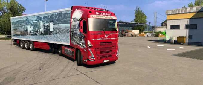 Trucks Combo Skin Baranowski Eurotruck Simulator mod
