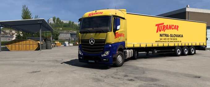 Trucks Combo Skin Turancar Eurotruck Simulator mod
