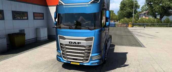 Trucks DAF XG/XG+ Big Sunshield Eurotruck Simulator mod