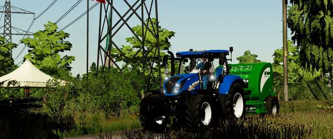 New Holland Serie T6 Mod Image