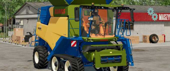 Selbstfahrer Claas Trion 720/750 Landwirtschafts Simulator mod