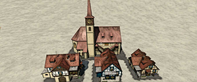 Altes Dorf Gebäude Pack Mod Image