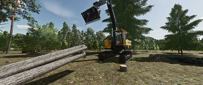 Forstwirtschaft Winde Anhang Landwirtschafts Simulator mod