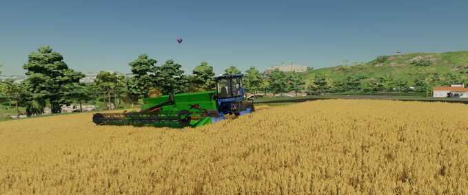 Selbstfahrer NEXAT Erntemaschine Landwirtschafts Simulator mod