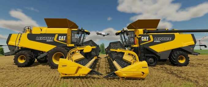 Cat CAT Lexion 500-Serie Landwirtschafts Simulator mod