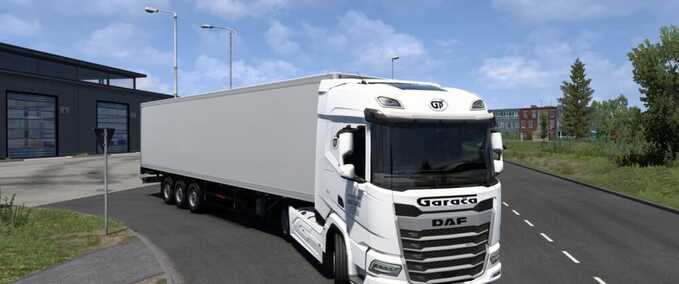 Trucks DAF 2021 Garača SKIN Eurotruck Simulator mod
