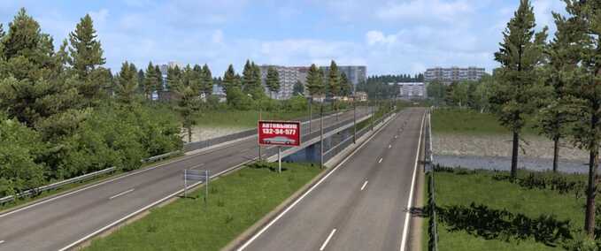 Maps Trans-Siberian Truckway  Eurotruck Simulator mod
