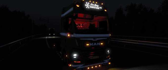 Trucks MAN TGX Euro 6 Den Haag Transporte Eurotruck Simulator mod