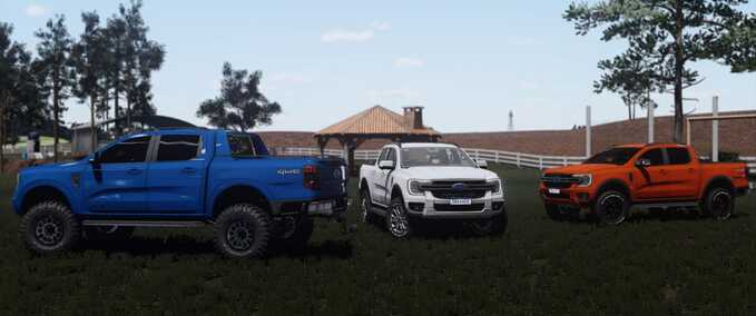 PKWs Ford Ranger 2024 Landwirtschafts Simulator mod
