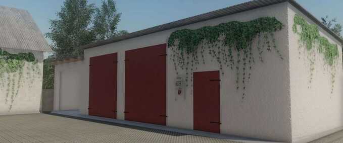 Gebäude Polnische Garage Pack Landwirtschafts Simulator mod