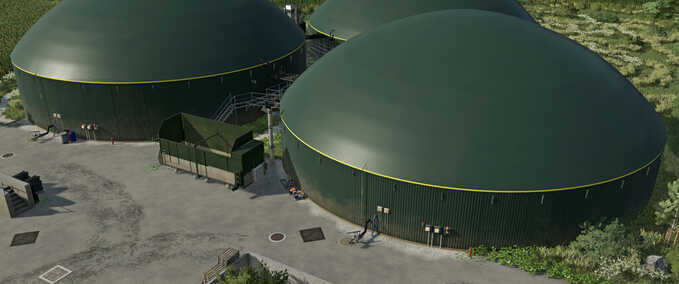 Fabriken Mittleres Biogasanlagen Pack Landwirtschafts Simulator mod