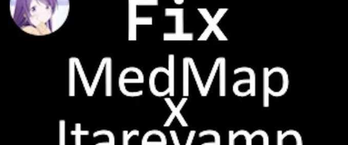 Mods MedMap + Itarevamp Fix Eurotruck Simulator mod