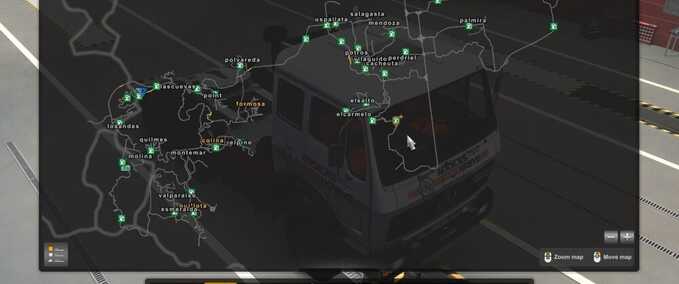 Maps New Map Extreme  Eurotruck Simulator mod