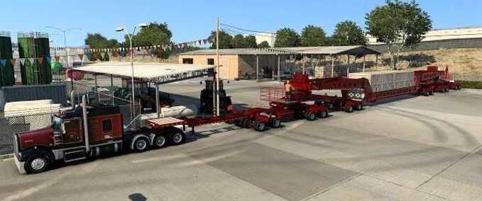 Trailer TrailKing TK360MDG & TK550SWIR American Truck Simulator mod