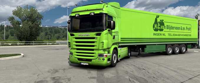 Trucks Combo Skin Blijderveen Eurotruck Simulator mod