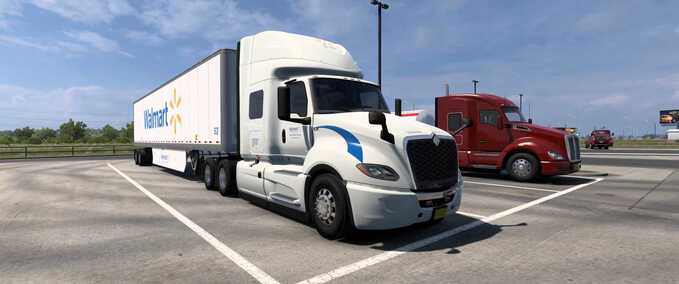 Skins International Walmart skin Cabin HI Rise American Truck Simulator mod